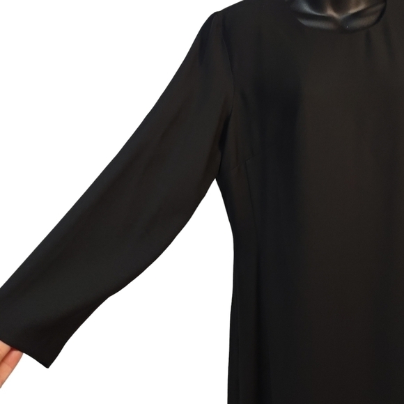 Leslie Belle Women's Black Longsleeve Dress Size 14 NWT - Picture 5 of 8